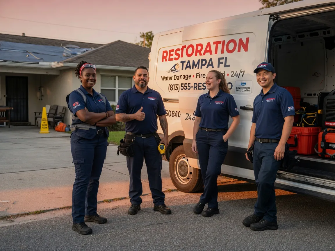 Water Damage Restoration company in Mcguffey, OH